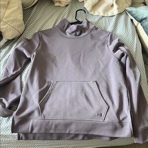 Under Armour Purple Shrug Sweater Voluminous Sleeves